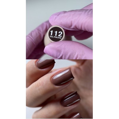 Gel polish 112 LUKUM 10 ml (ICE LATTE)