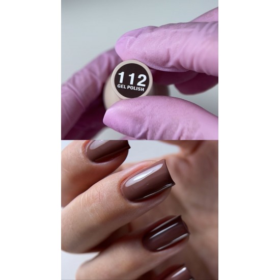 Gel polish 112 LUKUM 10 ml (ICE LATTE)