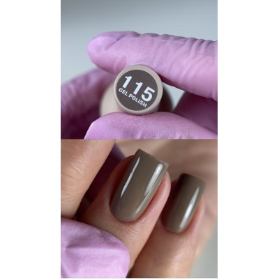 Gel polish 115 LUKUM 10 ml (ICE LATTE)