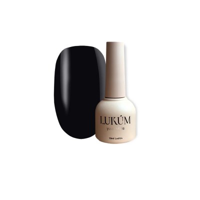 Gel polish 141 LUKUM 10 ml (Black classic)