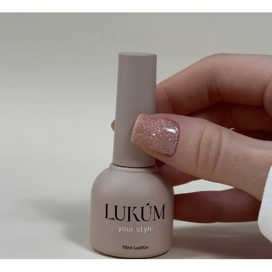 Gel polish CARAMEL creamy no.01 LUKUM 10 ml