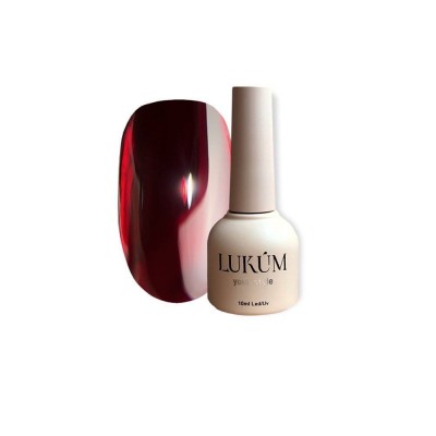 Gel polish Vitrum red LUKUM 10 ml