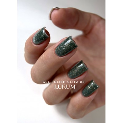 Gel polish Glitz 08 LUKUM 10 ml