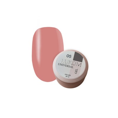 Universal gel no.05 LUKUM 30 ml (DELICACY)