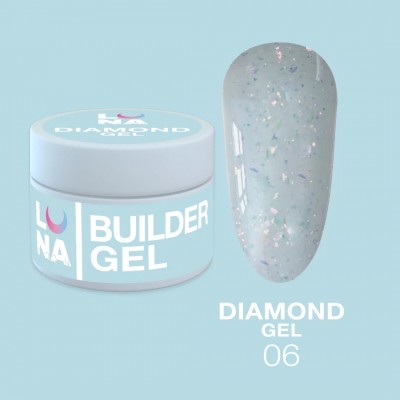 Builder Diamond Gel no.6 15 ml Lunamoon