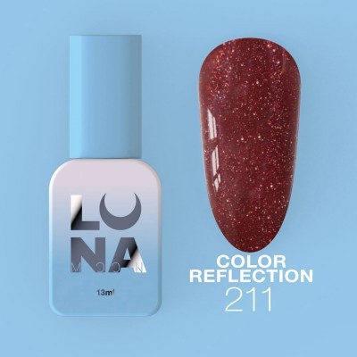 Gel polish LunaMoon Reflection no.211 13 ml