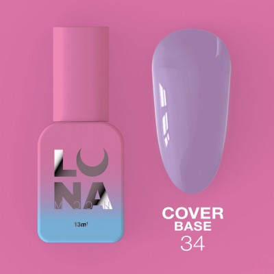 Cover Base gel no.34 13 ml Lunamoon