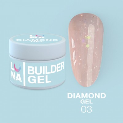 Diamond Gel no.3 15 ml Lunamoon
