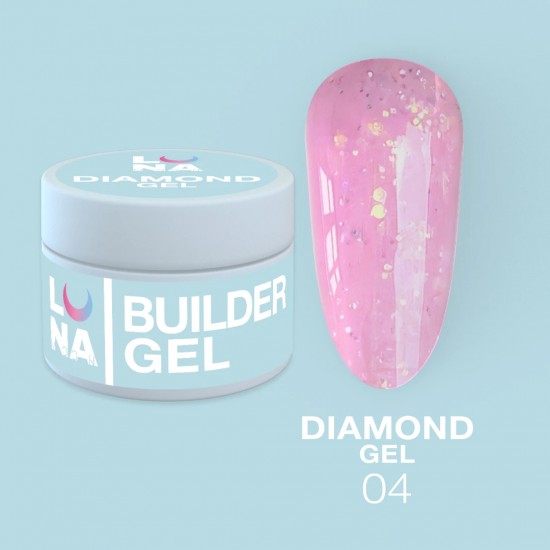 Diamond Gel no.4 15 ml Lunamoon