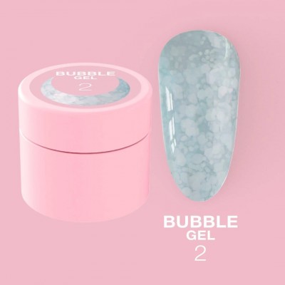 Nail glitter Bubble Gel no.2 5ml Lunamoon