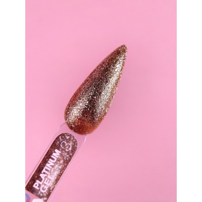 Nail glitter Platinum Gel no.3 5ml Lunamoon