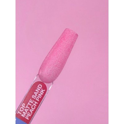 Gel Top Matte Sand Peach Pink 13 ml Lunamoon