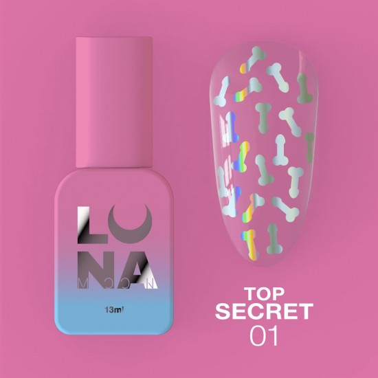 Gel Top Secret no.1 13 ml Lunamoon