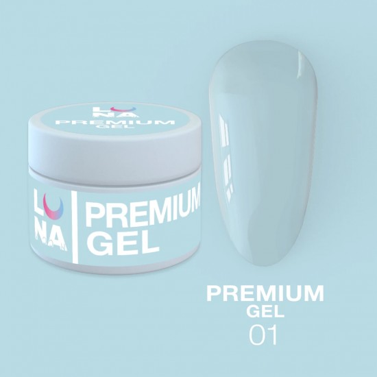 Builder Premium Gel no.1 30 ml Lunamoon