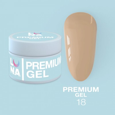 Builder Premium Gel no.18 15 ml Lunamoon