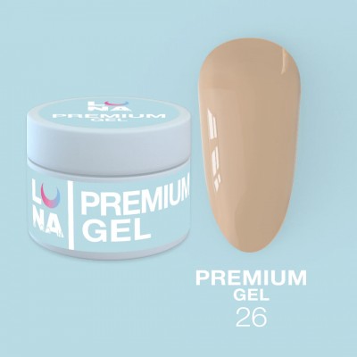 Builder Premium Gel no.26 15 ml Lunamoon