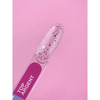 Top gel Argent 13 ml Lunamoon