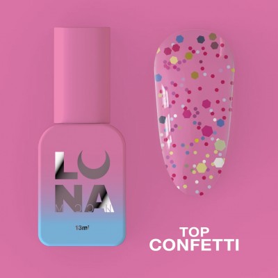 Top gel Confetti 13 ml Lunamoon