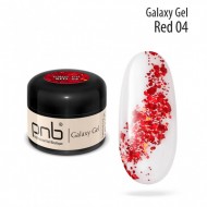 Galaxy Gel 04 Red glitter 5 мл         