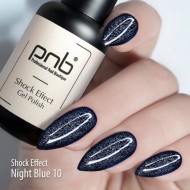  Gel Polish SHOCK EFFECT 10 Night Blue PNB 8 ml