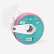 Refill roll set nail file white Bobbinail STALEKS PRO 100 grit (7 m)