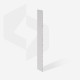 Refill set nail file white papmAm streight file EXPERT 22 100 grit (50 pcs)