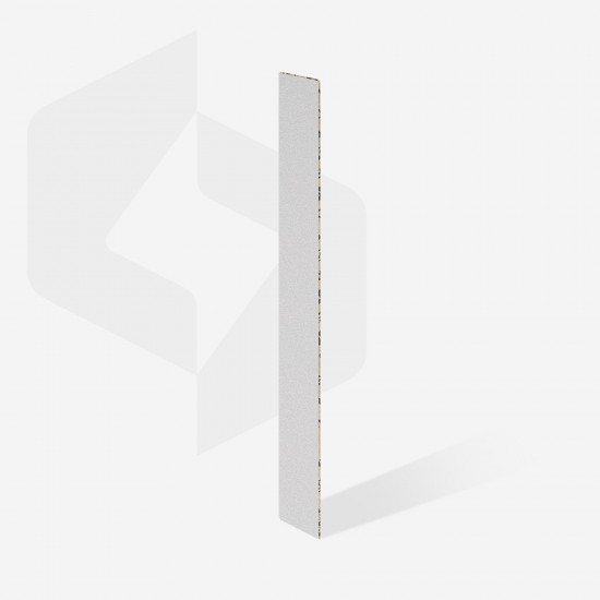 Refill set nail file white papmAm streight file EXPERT 22 150 grit (50 pcs)