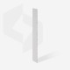 Refill set nail file white papmAm streight file EXPERT 22 150 grit (50 pcs)