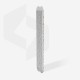 Refill set nail file papmAm streight file (soft) SMART 20 180 grit (30 pcs)
