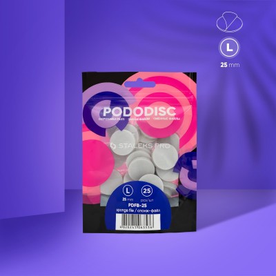 Sponge File for PODODISC STALEKS PRO L (25 pcs)