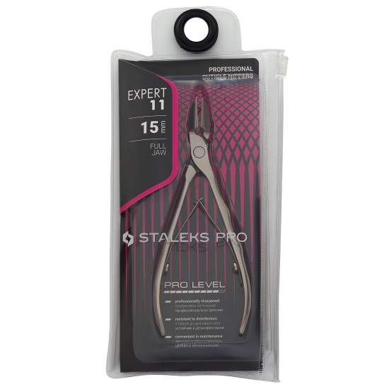 Nippers for skin EXPERT 11 15 mm NE-11-15 STALEKS