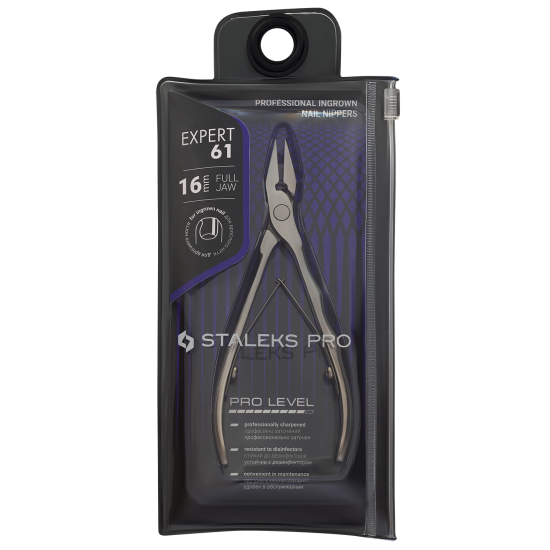 Nippers for ingrown nails EXPERT 61 16 mm NE-61-16 STALEKS
