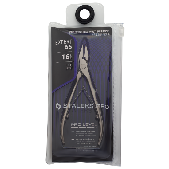 Nippers for nails EXPERT 65 16 mm NE-65-16 STALEKS