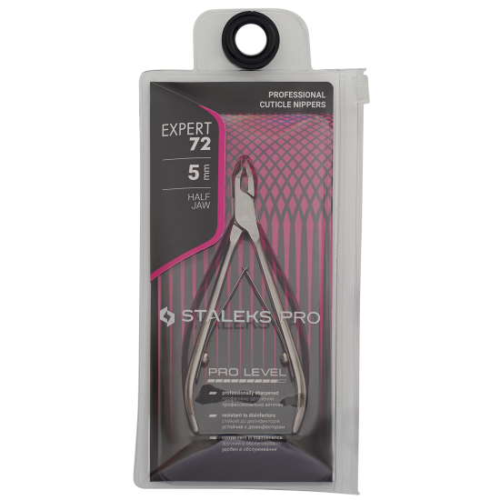 Nippers for skin EXPERT 72 5 mm NE-72-5 STALEKS