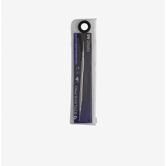 Pusher pedicure EXPERT 60 TYPE 4 (thin file straight and file with curved end) PE-60/4 STALEKS