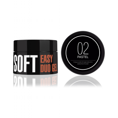 Acryl gel  Easy Duo Gel Soft Pastel 02 20 g