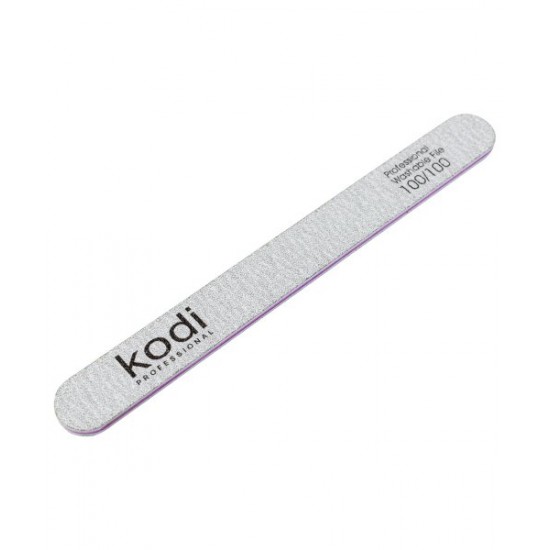 no.100  Straight file 100/100 grey 178*19*4 mm Kodi - Kodi professional