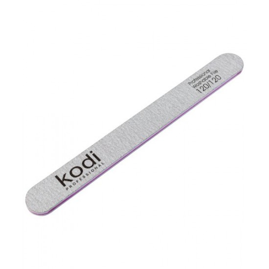 no.101  Straight file 120/120 grey 178*19*4 mm Kodi - Kodi professional