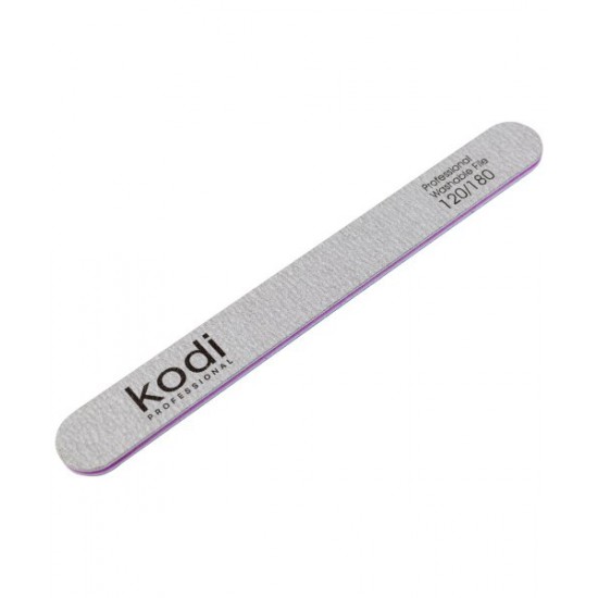 no.108  Straight file 120/180 grey 178*19*4 mm Kodi - Kodi professional