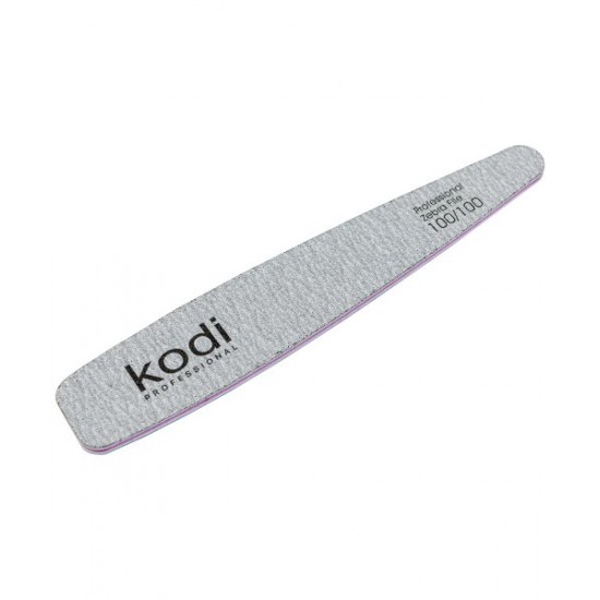 no.111 File conical form 100/100 grey 178*32*4 mm Kodi - Коди профессионал
