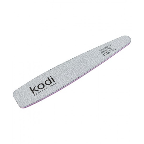 no.112 File conical form 120/120 grey 178*32*4 mm Kodi - Kodi professional