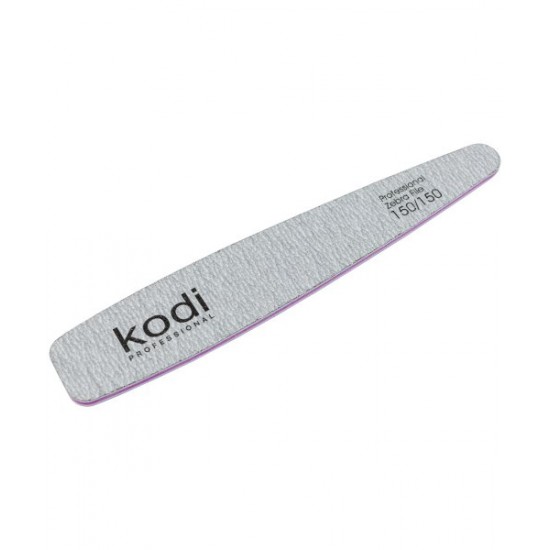 no.113 File conical form 150/150 grey 178*32*4 mm Kodi - Kodi professional