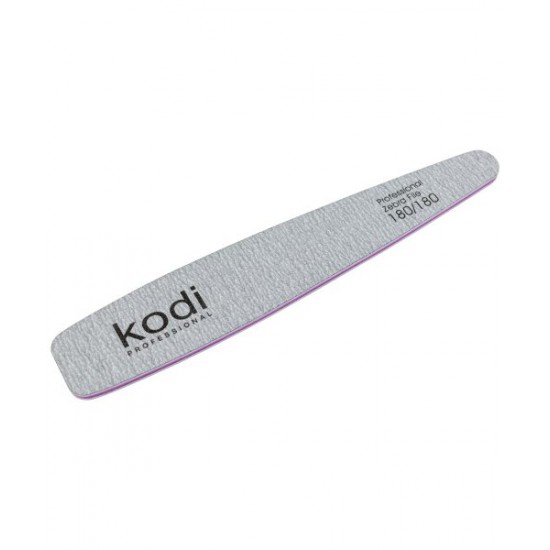 no.114 File conical form 180/180 grey 178*32*4 mm Kodi - Kodi professional