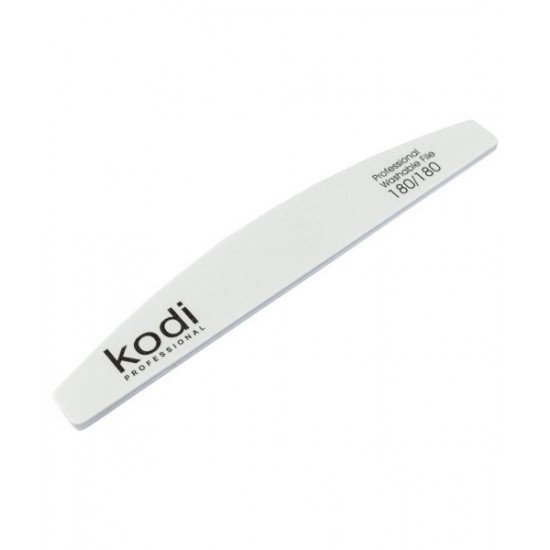 no.12 File Half 180/180 white 178*28*4 mm Kodi - Kodi professional