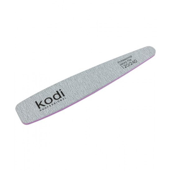 no.120 File conical form 120/240 grey 178*32*4 mm Kodi - Коди профессионал