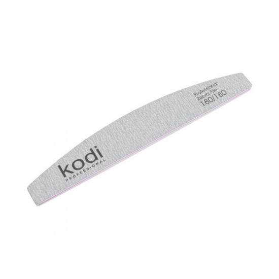 no.125 File Half 180/180 light grey 178*28*4 mm Kodi - Kodi professional