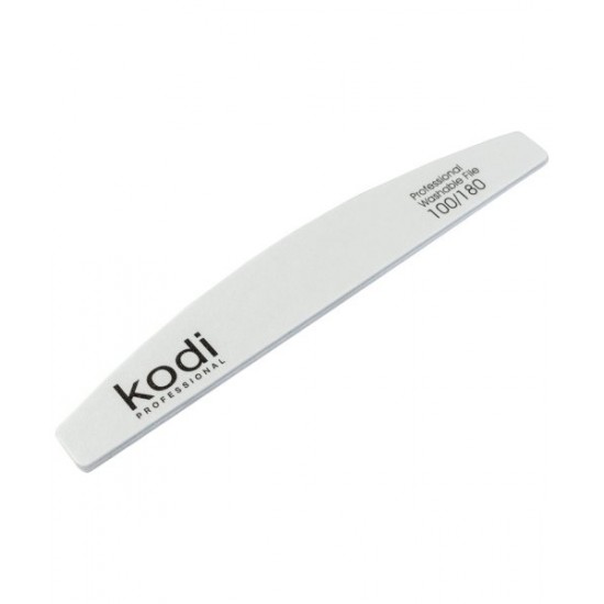 no.14 File Half 100/180 white 178*28*4 mm Kodi - Коди профессионал