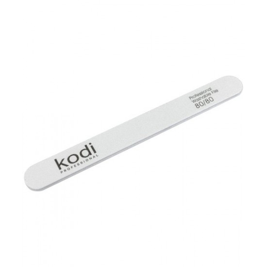 no.17  Straight file 80/80 white 178*19*4 mm Kodi - Kodi professional