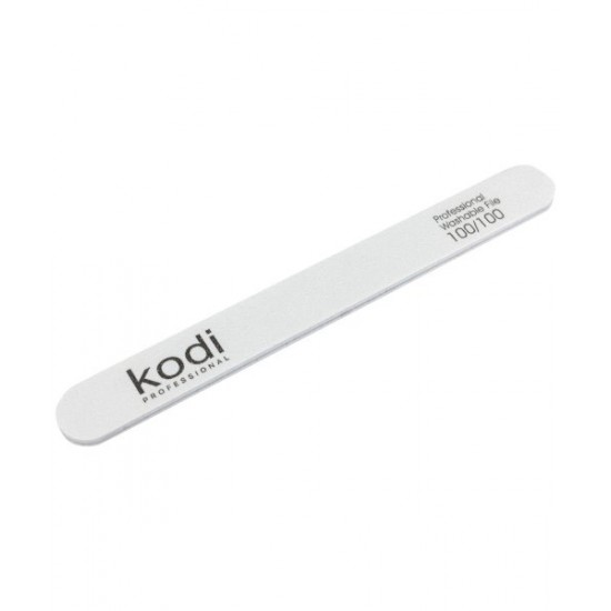 no.18  Straight file 100/100 white 178*19*4 mm Kodi - Kodi professional