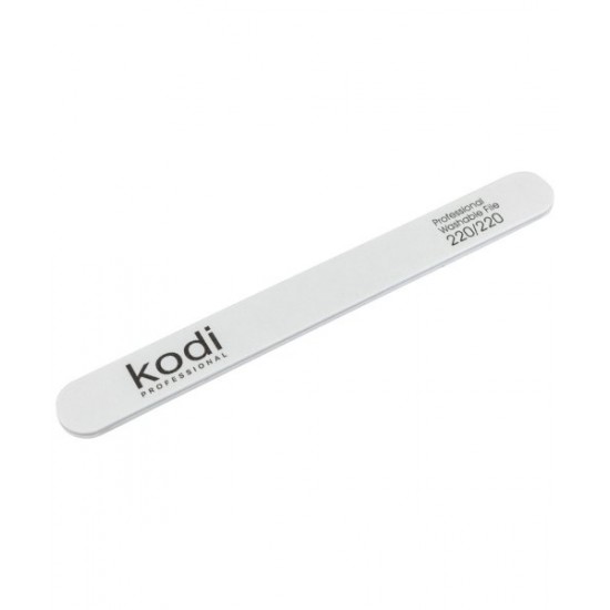 no.21  Straight file 220/220 white 178*19*4 mm Kodi - Kodi professional
